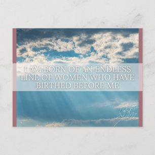 Geboorte Bevestiging Kaart