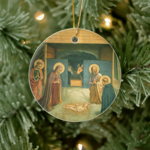 Geboorte door Fra Angelico Keramisch Ornament