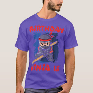 Geboorte Geboorte Leeftijd 13 Jaar Oud Anime Kawai T-shirt