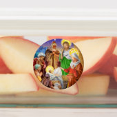 Geboorte, heilige nacht labels (Aangebracht)