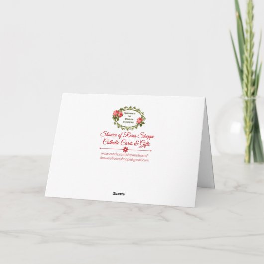 Geboorte Kerstmis Maagd Maria Jezus Engelen Feestdagen Kaart (Achterkant)