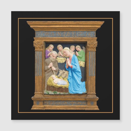 Geboorte Luca Della Robbia magneetkaart (Voorkant)