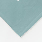Geboorte Maand Bloem, Maart Kalligrafie Naam Fleece Deken (Hoek)