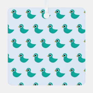 geboorte metalen ornament