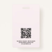 Geboorte & postpartum foto Doula Badge (Achterkant)