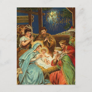 Geboorte Religieuze Briefkaarten