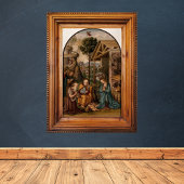 Geboorte van Christus Christelijke Kerst Poster