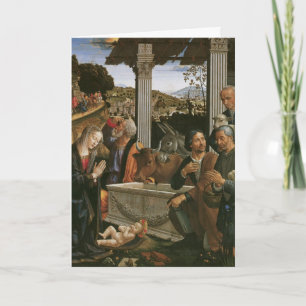 Geboorte van Christus - de Kaarten van de Vakantie