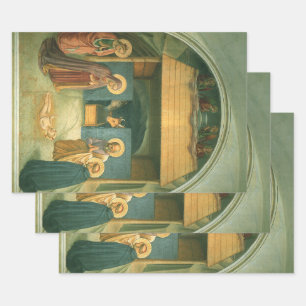 Geboorte van Fra Angelico Inpakpapier Vel