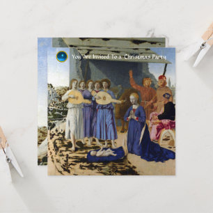 GEBOORTE VAN JESUS, ENGELEN door PIERO DELLA FRANC Kaart