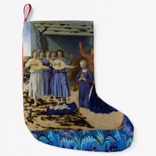 GEBOORTE VAN JESUS, ENGELEN door PIERO DELLA FRANC Kleine Kerstsok