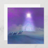 geboorte van Jesus Invitation Kaart (Voorkant / Achterkant)