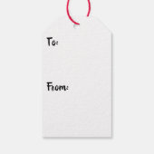 Geboorte van Jezus Cadeaulabel (Achterkant)