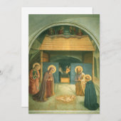 Geboorte van Jezus door Fra Angelico Kaart (Voorkant / Achterkant)