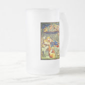 Geboorte van Jezus Matglas Bierpul (Voorkant rechts)