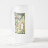Geboorte van Jezus Matglas Bierpul (Voorkant links)