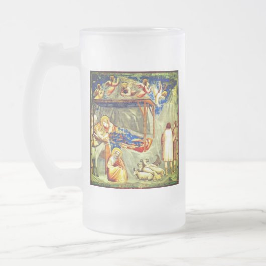 Geboorte van Jezus Matglas Bierpul (Links)