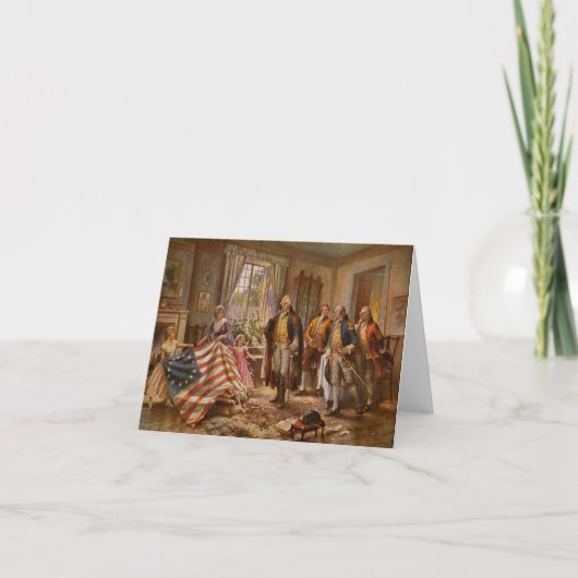 Geboorte van Oude Glorie - Edward Moran (1917) Kaart (Voorkant)