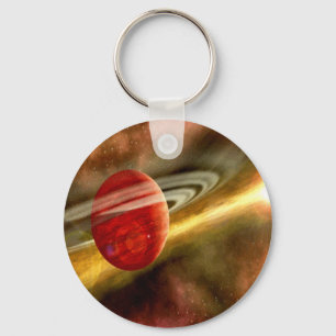 Geboorte van Saturnus Sleutelhanger