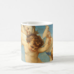 Geboorte van Venus, engelen detail door Alexandre Koffiemok