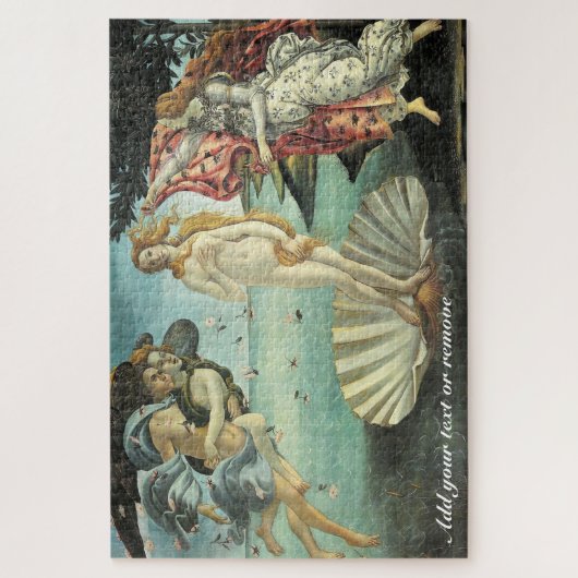 "geboorte van Venus", mythologisch schilderij van Legpuzzel (Verticaal)