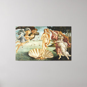 Geboorte van Venus schilderij Canvas Afdruk
