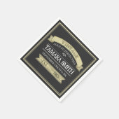  geboorte - verouderd tot perfecte moderne servet (Hoek)