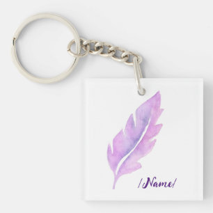 Geboorte Violet veer Vakantie cadeau Sleutelhanger