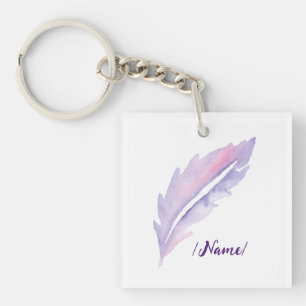 Geboorte Violet veer Vakantie cadeau Sleutelhanger