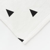 Geboorteaankondiging aangepaste kleur deken baby s (Hoek)