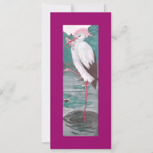 geboorteaankondiging met Stork