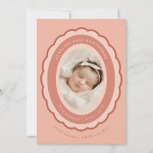 Geboorteaankondiging van Brooch Keepsake