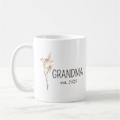 Geboortebloem Mok, Gepersonaliseerde Pottery Mok F (Links)