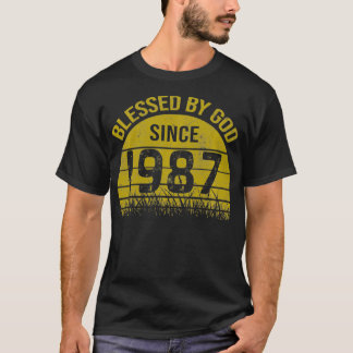Geboortedag 365: verdorven door God sinds 1987  Bi T-shirt