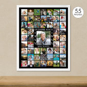 Geboortedag 55: Foto Collage GEWELDIGE SINCE Poster