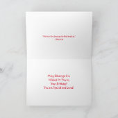 Geboortedag 7-jarige Christelijke kaart (Binnen)