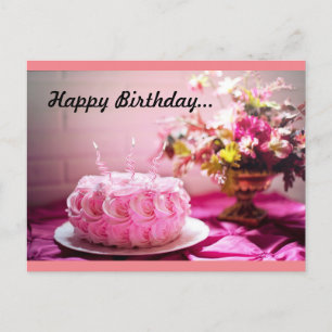 Geboortedag briefkaart