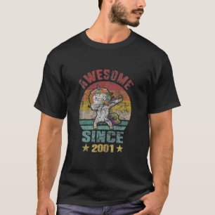 Geboortedag - Geweldige abberingorn sinds 2001 T- T-shirt