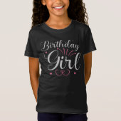 Geboortedag Meisje - Minimaal Aantrekkelijk T-shirt (Voorkant)