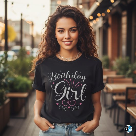 Geboortedag Meisje - Minimaal Aantrekkelijk T-shirt