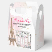 Geboortedag: Parisian Cafe Tea Bedankdoosjes (Geopend)