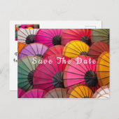 Geboortedag sparen het Briefkaart van de Aankondig (Voorkant / Achterkant)