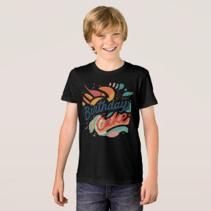 Geboortedag taart jeugd Tri-Blend shirt