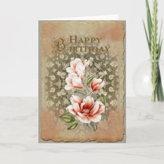 Geboortedag - Wenskaart Feestdagen Kaart (Voorkant)