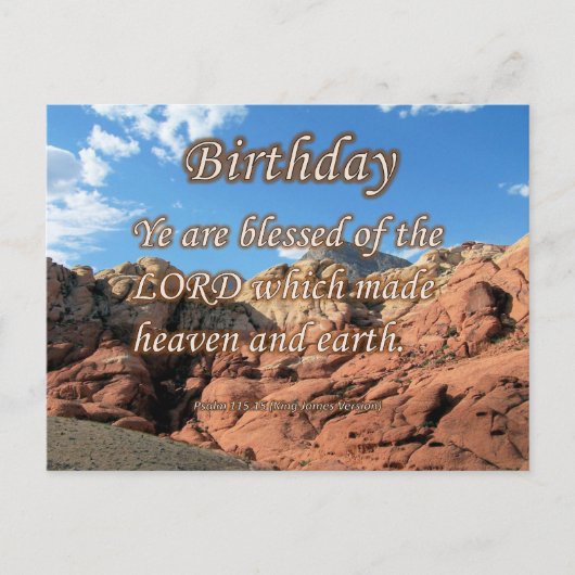 Geboortedatum: 115-15 briefkaart (Voorkant)