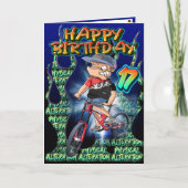 Geboortedatum 17 kaart (Voorkant)