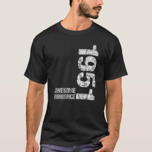 Geboortedatum: 1951 Geweldige sinds Vintage 1951 T-shirt