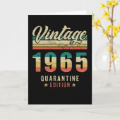 Geboortedatum: 1965 kaart (Gele Bloem)