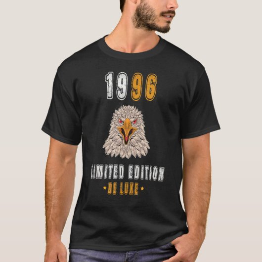 Geboortedatum 1996 t-shirt (Voorkant)