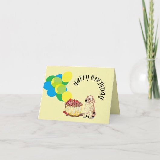 Geboortedatum: 3rd BRITHDAY Kaart (Voorkant)